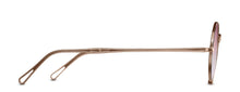 Load image into Gallery viewer, Side view of Matsuda 10601 Sunglasses, Rose Gold Matte - Pink Gradient