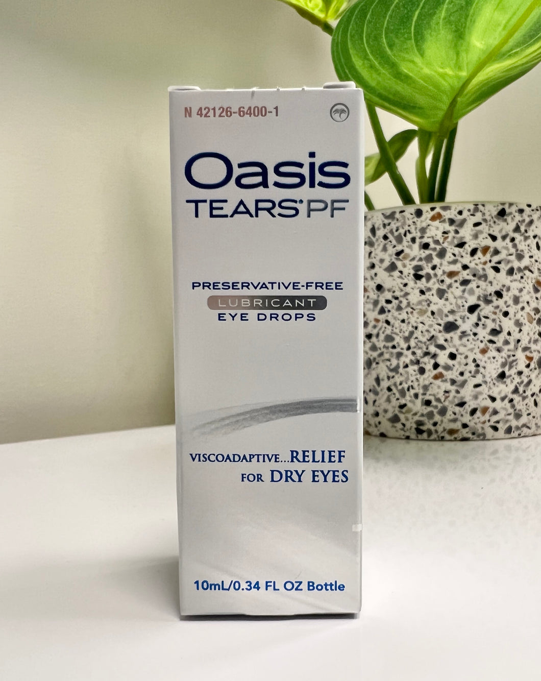 Oasis Tears PF Preservative-Free Lubricant Eye Drops (10mL)