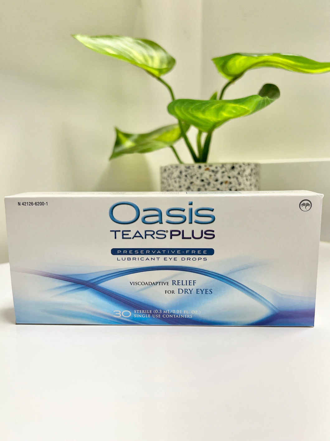 Oasis Tears PF Plus Preservative-Free Lubricant Eye Drops (30 single use vials)